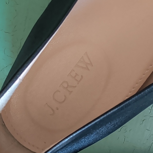 J. Crew Black Leather Ballet Flats 12 - Picture 3 of 7